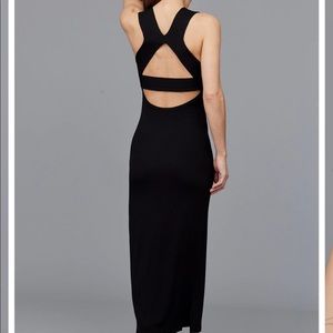 LNA ribbed singer dress